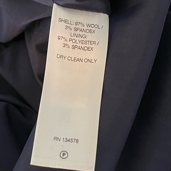 VINEYARD VINES Style 2P0188 Women’s Plaid Wool Spandex Pants Lined size 4 - Picture 6 of 10